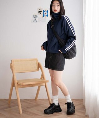 WEGO 厚底ダッドスニーカー ブラック