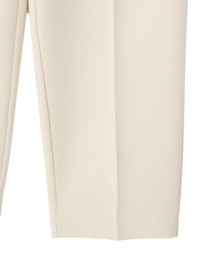 YECCA VECCA 【2点SET】バックフリルデザインセットアップ Ivory