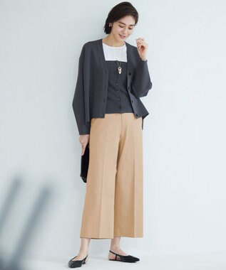 自由区 【SHIHOさん着用・洗える】SOMELOSチュニック ブラウス オフ