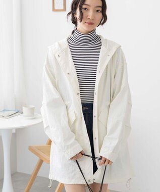 WEGO ナイロンスノーパーカー オフホワイト