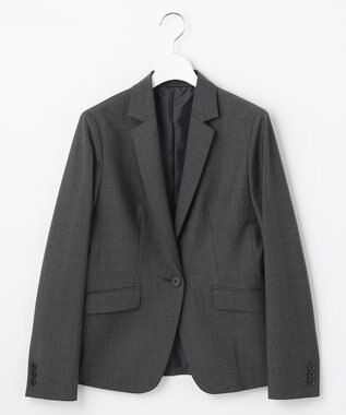 J.PRESS LADIES L BAHARIYE Houndstooth テーラード ジャケット グレー系3