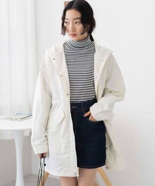 WEGO ナイロンスノーパーカー オフホワイト