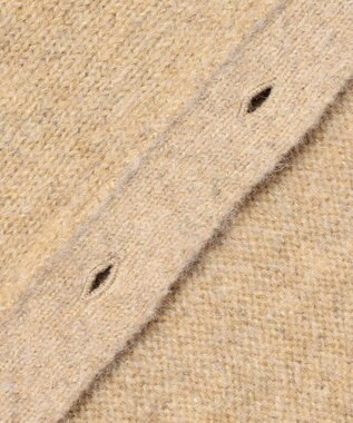 23区 【エステータ】シャイニーカーディガン ベージュ