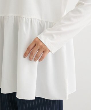 Green Parks 裾フレアホワイトインナー Off White