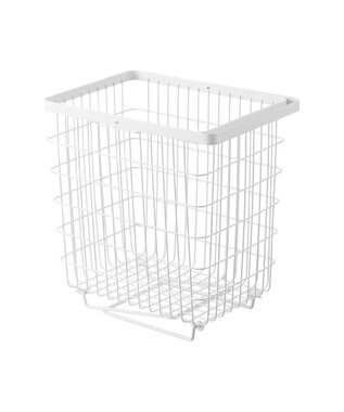 tower 折り畳み脚付きランドリーバスケット タワー ホワイト ホワイト