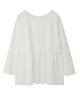 Green Parks 裾フレアホワイトインナー Off White