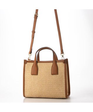 UNBILLION cachecache ポリプロピレン2wayスクエアトートバッグ キャメル