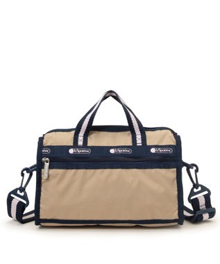 LeSportsac MINI DUFFEL CROSSBODY/スペクテイターボーン/ネイビー スペクテイターボーン/ネイビー
