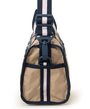 LeSportsac MINI DUFFEL CROSSBODY/スペクテイターボーン/ネイビー スペクテイターボーン/ネイビー