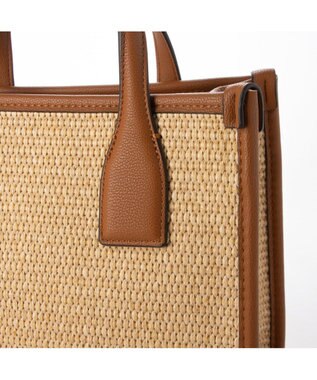 UNBILLION cachecache ポリプロピレン2wayスクエアトートバッグ キャメル