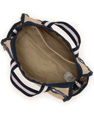 LeSportsac MINI DUFFEL CROSSBODY/スペクテイターボーン/ネイビー スペクテイターボーン/ネイビー