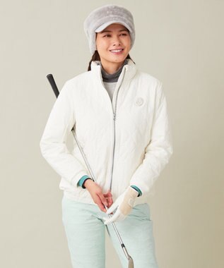 23区GOLF 【WOMEN】イヤーウォーム キャップ ライトグレー系