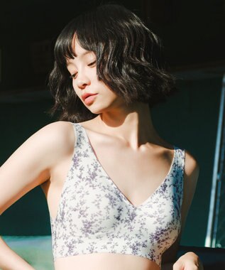 WACOAL 【GOCOCi ゴコチ】 ノンワイヤーブラ まるでつけていないような着ごこち 上向きで立体的なバストシルエット ブラトップ ハーフトップ レディース CGG536 /ワコール ダークブラウン