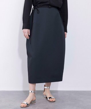 NAVE 【Nave・セットアップ可/洗える/吸水速乾】ドライチノ スカート ブラック系