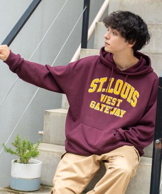 WEGO ヘビーウエイトサガラカレッジプルパーカー