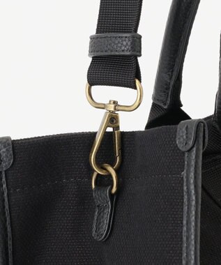 LA BAGAGERIE クラシックヨコナガトート ブラック×ブラック