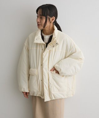 CRAFT STANDARD BOUTIQUE ライト中綿ビッグブルゾン Ivory