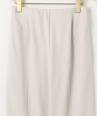 組曲 【吸湿・冷感・UVケア】スタイルアップジャージー パンツ ライトグレー系