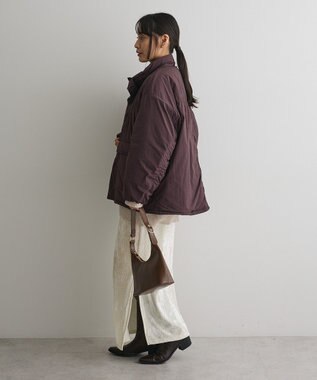 CRAFT STANDARD BOUTIQUE ライト中綿ビッグブルゾン Brown