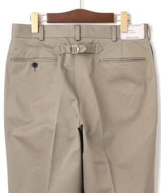 J.PRESS MEN 【J.PRESS ORIGINALS】WEST POINT PIPED STEM TROUSERS / JAPAN MADE カーキ系