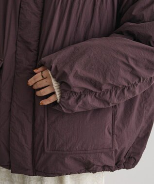 CRAFT STANDARD BOUTIQUE ライト中綿ビッグブルゾン Brown