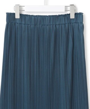 23区 S 【SLOW/一部店舗限定】トリコットプリーツ Iライン スカート ダルブルー系