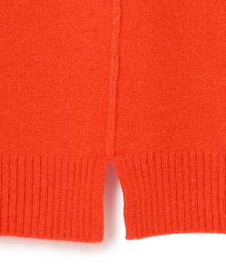 J.PRESS YORK STREET 【WOMEN】ウールカシミヤ ドルマンVニット オレンジ系