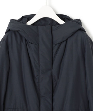 ICB L 【WEB＆一部店舗限定・撥水加工】ADSダウン  フーデットロングコート ネイビー系