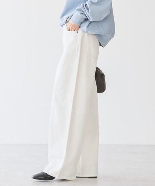 AMERICAN HOLIC ワイドデニム White