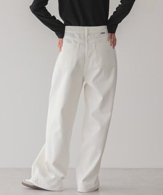 AMERICAN HOLIC ワイドデニム White