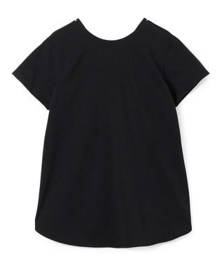 Chacott Handsome Cotton バッグディティールTシャツ ブラック