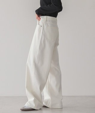 AMERICAN HOLIC ワイドデニム White