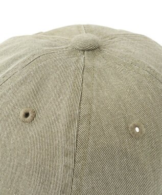 Green Parks ｅｖｅｒｙ　ｗａｌｋ．カラーデニムロゴキャップ Khaki