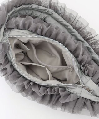 LA BAGAGERIE 【MONICA】シアーチュールドロストバッグ グレー