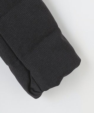 J.PRESS LADIES S ハウンドトゥース&グレンチェック ショート ダウンコート ライトグレー系3