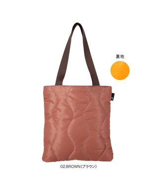 ROOTOTE 6882【ROOTOTE x NISHIKAWA】/ FE.アーキャトル.キルト-A 02：ブラウン