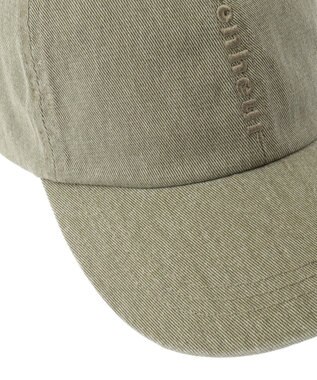 Green Parks ｅｖｅｒｙ　ｗａｌｋ．カラーデニムロゴキャップ Khaki