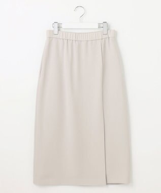 自由区 【セットアップ対応・洗える】トリアセダブルクロス スカート ライトグレー系