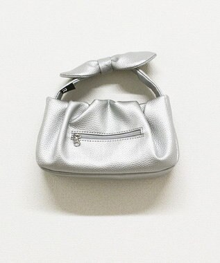 ROOTOTE 6467【直営店限定:ミニショルダー】LT.ベビールー.リボンノット-A 02：シルバー
