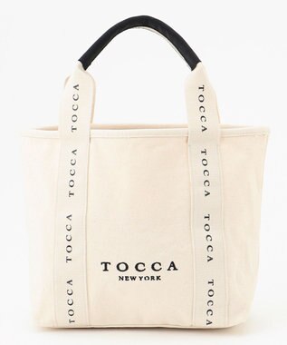 TOCCA 【WEB＆一部店舗限定】DANCING TOCCA CANVASTOTE S キャンバストートバッグ S アイボリー系
