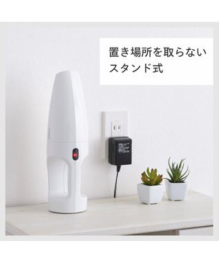 YAMATO テーブル＆キッチン 【TWINBIRD】コードレスハンディークリーナー  ホワイト  HC-EB07W ホワイト