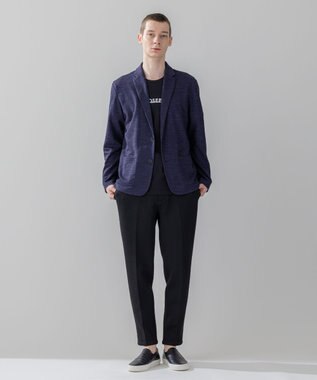 JOSEPH HOMME 【WEB・一部店舗限定 】 プリペラカノコ　カットソージャケット ネイビー系
