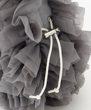 LA BAGAGERIE 【MONICA】シアーチュールドロストバッグ グレー