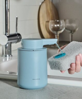 YAMATO テーブル＆キッチン 【レコルト】充電式オートディスペンサー　液体用  ペールブルー  RDS-2(BL) ブルー