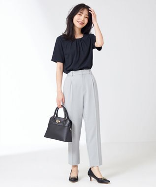 ANY SIS S 【吸水速乾・UVケア・接触冷感】コンフォートジャージークリア カットソー ネイビー