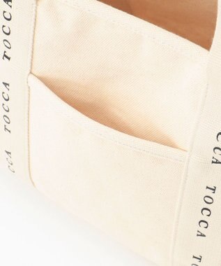 TOCCA 【WEB＆一部店舗限定】DANCING TOCCA CANVASTOTE S キャンバストートバッグ S アイボリー系