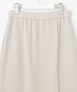 自由区 【セットアップ対応・洗える】トリアセダブルクロス スカート ライトグレー系