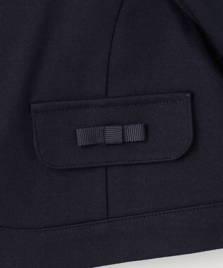 組曲 KIDS 【110-140㎝】ノーカラー ジャケット ネイビー