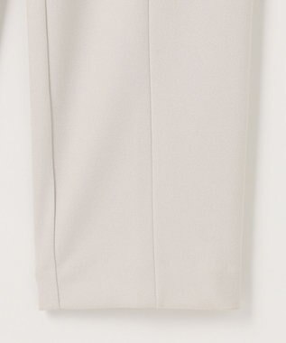 組曲 【吸湿・冷感・UVケア】スタイルアップジャージー パンツ ライトグレー系