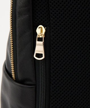 russet ＜背面メッシュ仕様＞レザーリュックサック(CE-1373) Black